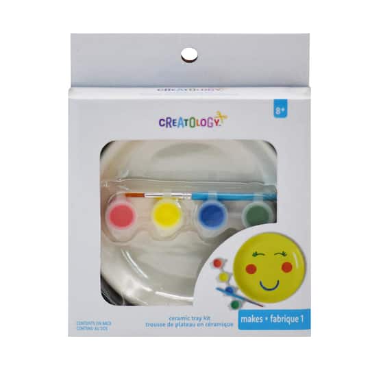 Color Your Own Ceramic Tray Kit by Creatology&#x2122;